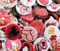 Valentine's Day Button Makerspace